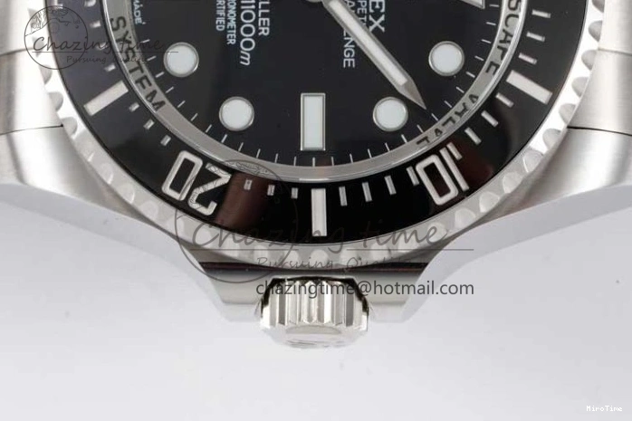 MiroTime 0306 ComfortFit Sea-Dweller 126660 No Date APF Best Edition Black Dial on SS Bracelet VR 2031